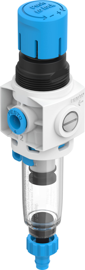 Фильтр-регулятор FESTO MS2-LFR-QS6-D6-C-P-M-A8-B (8086646) - фото 2