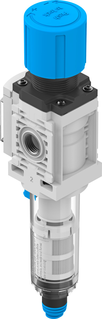 Фильтр-регулятор FESTO MS4-LFR-1/4-D6-E-P-VC-AG-BAR-B (8098264) - фото 2