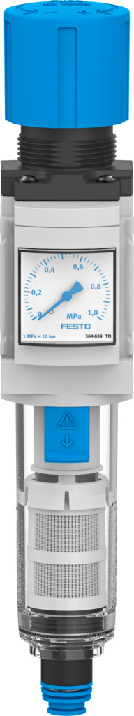 Фильтр-регулятор FESTO MS4-LFR-1/4-D6-C-P-VC-AG-MPA-B (8098266) - фото 4